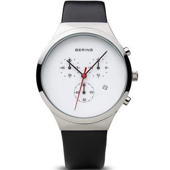 Classic Rustfri stål Batteridrevet quartz Herre ur fra Bering, 14736-404